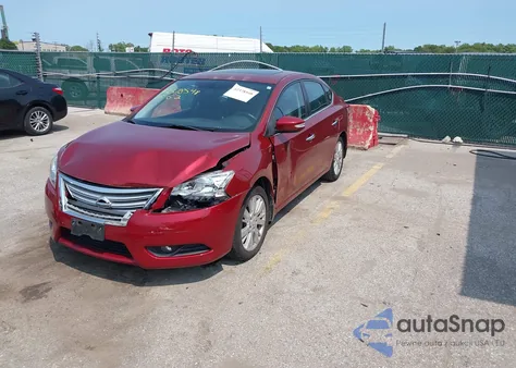 2015 Nissan Sentra S/Sv/Sr/Sl from USA, damaged, VIN 3N1AB7AP1FY365078